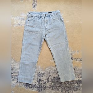 Goldsign straight leg light denim jeans size 30